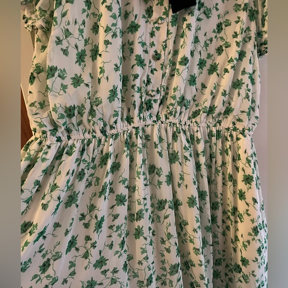 Anthropologie Maeve Short-Sleeve Collared Mini Dress - Picture 4 of 8